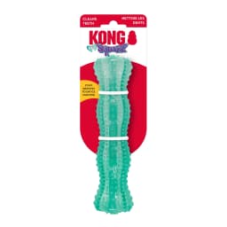 KONG® Squeezz Dental Stick, Cleans Teeth, Dog Toy, Medium - Thumbnail 4
