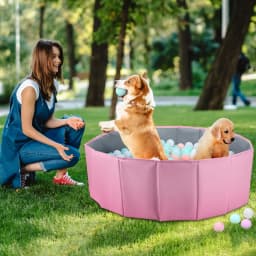Dog Ball Pit, Foldable Ball Pit for Dogs, Ball Pit for Dogs, Dog Ball Pit for All Types of Dogs, Suitable for Indoor and Outdoor Activities - Thumbnail 7