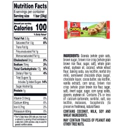 Quaker Chewy Chocolate Chip Granola Bars, 8 Count, 0.84 oz Bars - Thumbnail 3