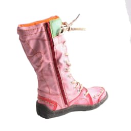 TMA EYES Women's Knee Outdoor Boots Water-Resistant Lace Up and Side Zipper Wide Width Comfortable Leather Winter Boots with Faux Fur Lining - Thumbnail 2