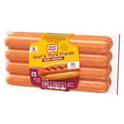 Oscar Mayer Bun-Length Beef and Pork Franks Hot Dogs, 8 Count Pack - Thumbnail 10