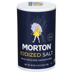 (12 pack) Morton Iodized Salt, Table Salt, 26 Oz - Thumbnail 2