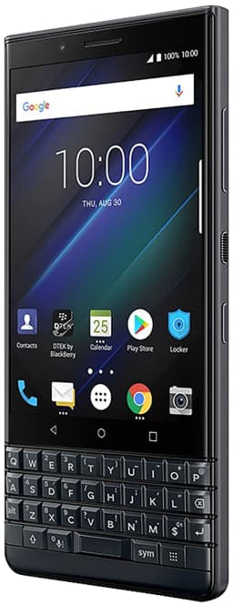 BlackBerry KEY2 LE BBE100-2 64GB (Straight Talk/ T-Mobile) Unlocked GSM Android Phone w/ Dual 13MP/5MP Camera - Space - Thumbnail 3