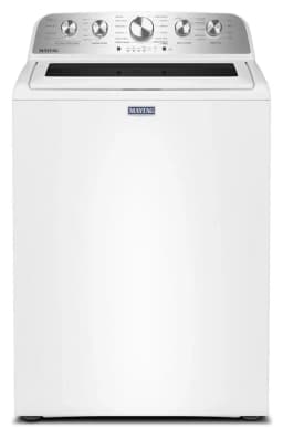 Maytag MTW5605RW 4.7 Cu Ft. Top Load Agitator Washer with Extra Power and Pet Pro Option, White - Thumbnail 1