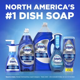 Dawn Platinum EZ-Squeeze Dish Soap, Dishwashing Liquid, Wild Jasmine, 18 fl oz - Thumbnail 10
