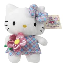 Sanrio Hello Kitty Plush Toy, Soft Stuffed Animal, White PP Cotton - Thumbnail 3