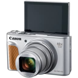 Canon PowerShot SX740 HS Digital Camera (Silver) with SanDisk 64GB Memory Card + Cleaning Pen + SV Premium Accessory Bundle (International Version) - Thumbnail 4