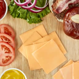 Great Value Individually Plastic Wrapped Singles American Cheese Product, 16 oz, 24 Slices - Thumbnail 2
