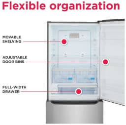 Frigidaire Grbn2012a Gallery 30" Wide 20.32 Cu. Ft. Energy Star Certified Fingerprint - Thumbnail 5