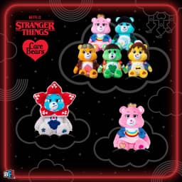 Care Bears x Stranger Things Fun Size Plush - Cheer Bear as Eleven - Thumbnail 8