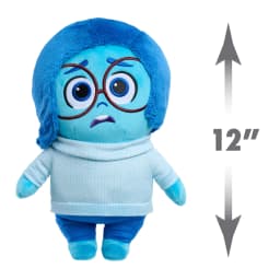 Disney and Pixar Inside Out 2 Large Plush Sadness, Polyester, Kids Toy - Thumbnail 3