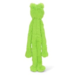 Multipet Swingin' Slevin Frog, Plush Dog Toy, Green, 5 Squeakers, 21 inches - Thumbnail 3