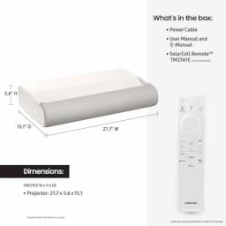 SAMSUNG 130-Inch Class LPU9D Series The Premiere Ultra Short Throw 4K AI Smart TV Triple Laser Projector for Home - Thumbnail 3