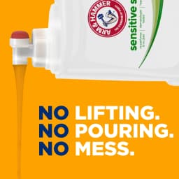 ARM & HAMMER Sensitive Skin Free & Clear Liquid Laundry Detergent Soap, 170 fl oz, 170 Loads - Thumbnail 9