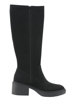 White Mountain Women's Tall Faux Suede Stretch Boot - Thumbnail 2