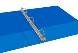 Pen + Gear 1-inch, Durable Binder, D-Ring, Blue, 12 Pack - Thumbnail 4