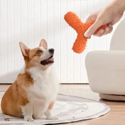 Rubber Dog Toys For Aggressive Chewers,Aggressive Chew Toys For Large Dogs,Heavy Duty Dog Toy ,Dog Bone Toy,Large Dog Toys For Aggressive Chewers - Thumbnail 9