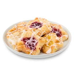 Freshness Guaranteed Assorted Mini Danish Baked Pastries with Light Glaze, 12 oz, 10 Count - Thumbnail 3