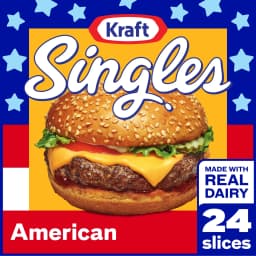 Kraft Singles American Slices, 24 Count Pack - Thumbnail 1