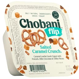 Chobani Flip Low-Fat Greek Yogurt, Salted Caramel Crunch 4.5 oz - Thumbnail 1