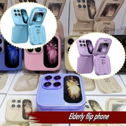 HPDL 2024 New Mini Flip Mobile Phone 2 SIM Card Small Display Foldable Cell Phone - Thumbnail 6