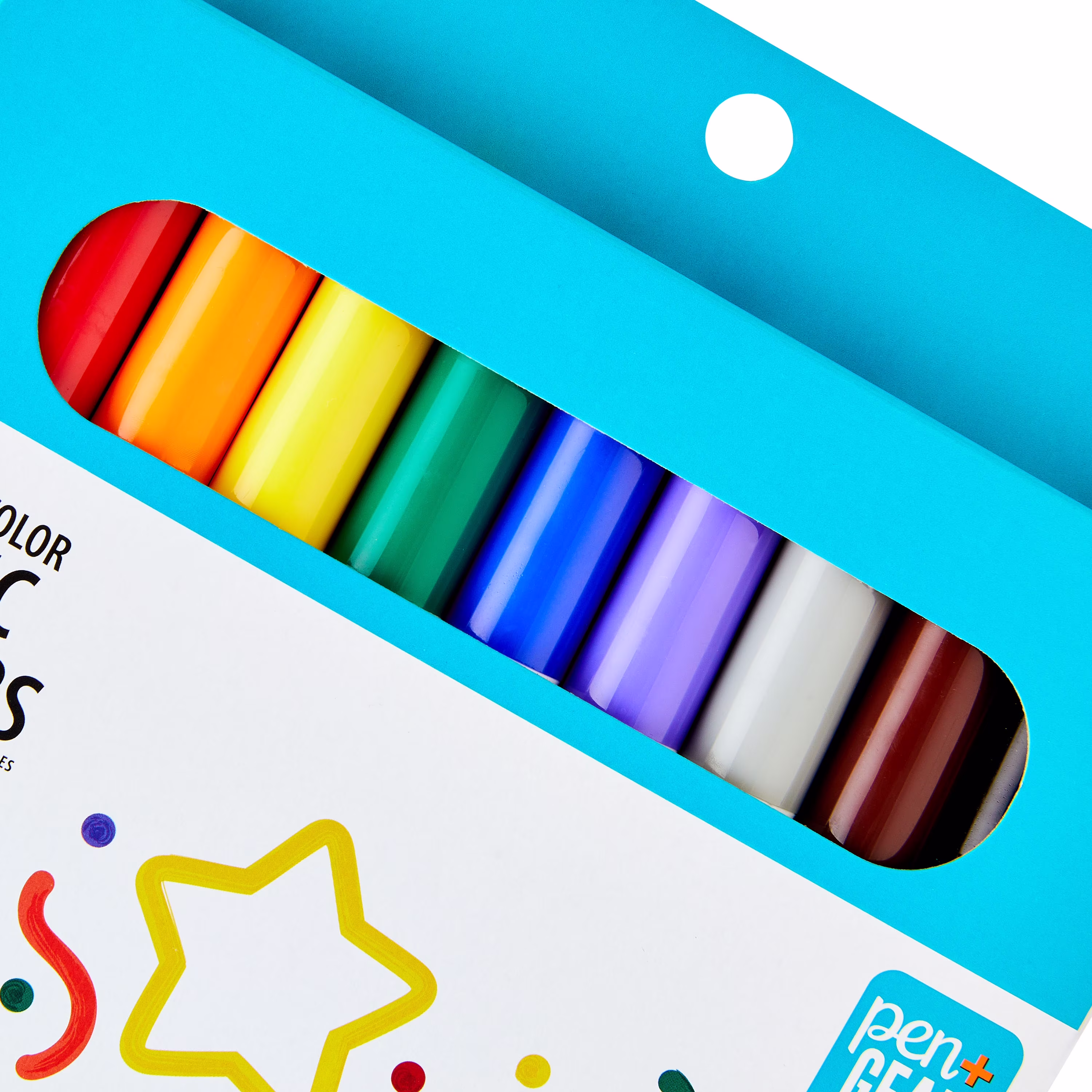Pen+Gear Classic Markers, Broad Line, Assorted Colors, 10 Count - Thumbnail 6
