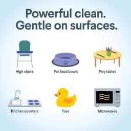 Clorox Free & Clear Multi Surface Cleaner, Spray Bottle, Fragrance Free, 32 fl oz - Thumbnail 6