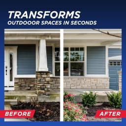 30 SECONDS Outdoor Cleaner, 1 Gallon Concentrate for Concrete Surfaces, Cleans Algae, Mold, Mildew Stains - Thumbnail 7