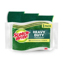 Scotch-Brite Heavy Duty Cleaning Scrub Sponge, 3 Dish Sponges - Thumbnail 1