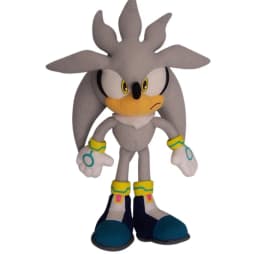 Great Eastern Sonic The Hedgehog 13" Plush Doll, Silver - Thumbnail 1