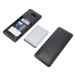 NFTIGB Unlocked Cell Phone 2G Dual SIM Big Key Basic Phone with 2.4 Inch Color Screen SOS Emergency Call Loud Speaker Black Gray Elderly Friendly Back-up Mobile Device 4.9 inches / 12.5 cm - Thumbnail 2