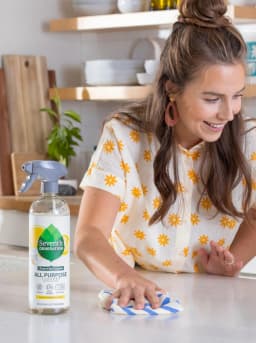 (4 pack) Seventh Generation Multi Surface All Purpose Cleaning Spray, Lemon Chamomile Citrus, 23 fl oz​ - Thumbnail 12