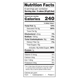 Great Value Creme Filled Swiss Rolls Snack Cakes, 13 oz, 6 Count - Thumbnail 5