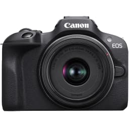 Canon EOS R100 CAM Double Zoom Lens Kit w/RF-S18-45/RF75-300mm - Thumbnail 4