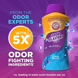 ARM & HAMMER Odor Blasters Laundry Scent Booster, Scent Beads Alternative, Fresh Burst Scent, 45 Oz - Thumbnail 2