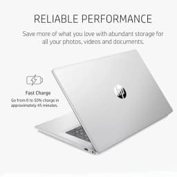HP 17.3" Touchscreen Laptop, Intel Pentium Silver N5030, 16GB, 1TB SSD, Silver - Thumbnail 4