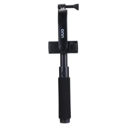 Onn Bluetooth Selfie Stick – Extendable to 40 in, 360° Rotating & Tilting Clamp with Built-In Rechargeable Shutter and Universal Camera Mount - Thumbnail 1
