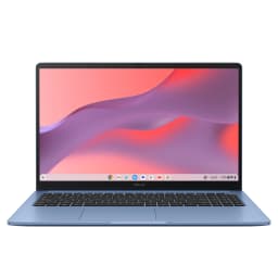 ASUS CX15 15.6 inch FHD IPS Chromebook Laptop Intel Celeron N4500 4GB RAM 128GB eMMC Fabric Blue - Thumbnail 1