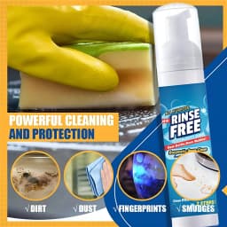 QAYOZ Heavy Duty Windex,Foaming Wet and Forget Shower Cleaner Clean Multi Functional Wood Cleaner for Bathtub,30ml - Thumbnail 2