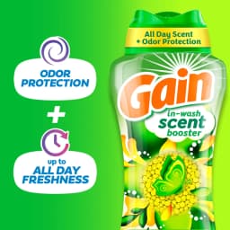 Gain Laundry Scent Beads, Fireworks In-Wash Scent Booster, Original Scent, 24 oz - Thumbnail 3