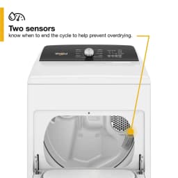 Whirlpool 7.0 cu ft Top Load Electric Dryer - Thumbnail 5