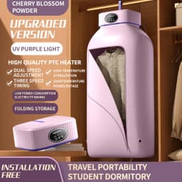 Portable Laundry Dryer, Multifunctional Portable Dryer Machine, 2 Gear Mini Indoor Clothes Dryer with Dryer Bag, Smart Household Appliances - Thumbnail 1