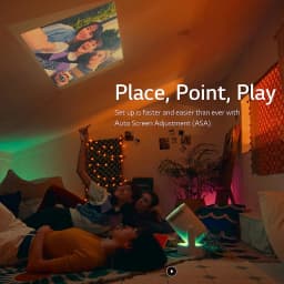 LG CineBeam PU700R 4K UHD Smart Projector with Magic Remote - Thumbnail 6