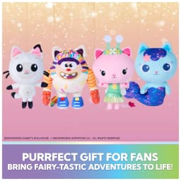 Gabby’s Dollhouse Fairylandia Pandy Paws 6-inch Plush Toy, for Ages 3 and up - Thumbnail 4