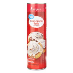 Great Value Cinnamon Roll Dough with Icing, 12.4 oz, 8 Count - Thumbnail 1