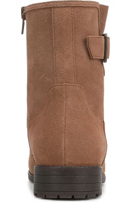 Vionic Women's Jill Zip Short Boot Hazelnut Suede 10W - Thumbnail 5