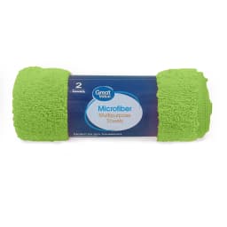 Great Value Multipurpose Microfiber Household Cleaning Cloth, Wipe, 2 Count, Multicolor - Thumbnail 5