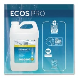 ECOS PRO Dishmate Liquid Dish Soap Unscented 128 oz. (PL9721/04) - Thumbnail 3