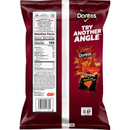 Doritos Tortilla Chips Spicy Nacho Flavored 14.5 ounce Bag - Thumbnail 3