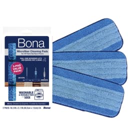 Bona Reusable Microfiber Cleaning Pad, 3ct - Thumbnail 1